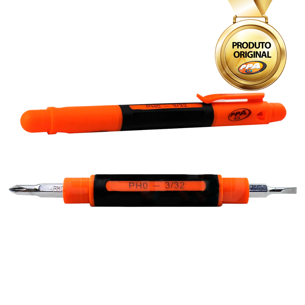 Caneta Chave de Fenda e Philips 4x1 Portátil Multiuso PPA | Shopee
