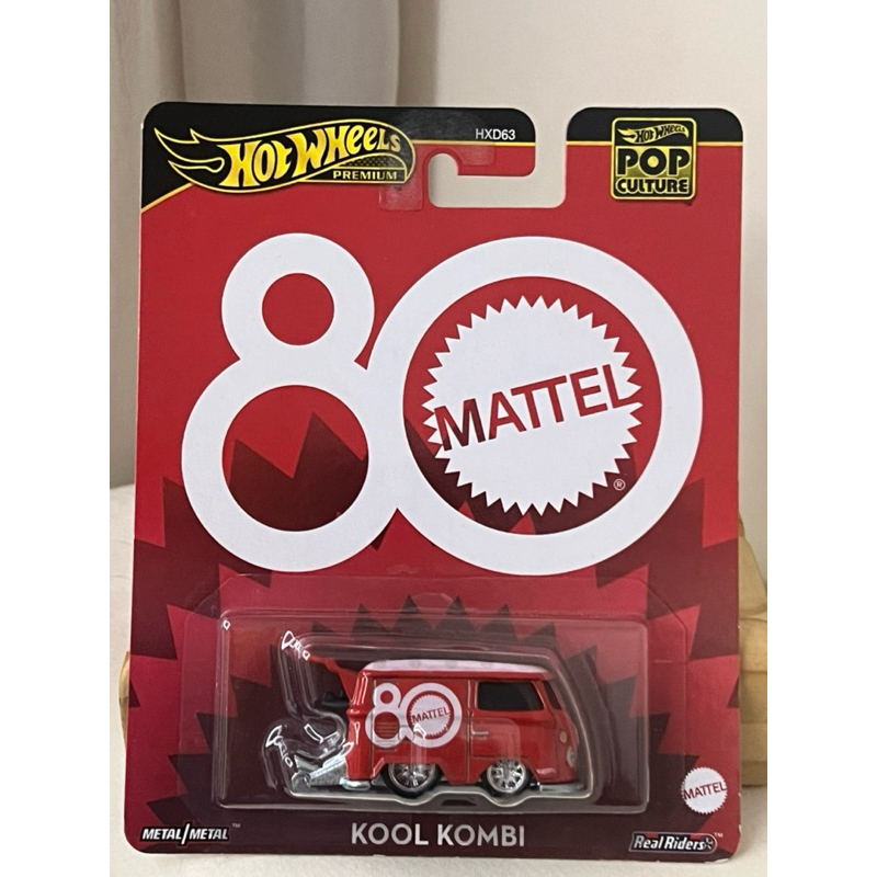 Hot Wheels Kool kombi POP CULTURE (80 anos Mattel) | Shopee Brasil