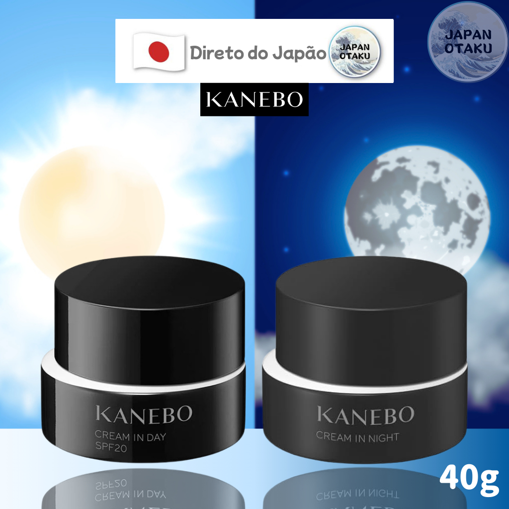 Kanebo Creme Dia/Noite 40g Japão | Shopee Brasil
