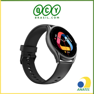 Smartwatch QCY GT S8 Bluetooth, Para Corrida e Treinos, Certificado IPX8, Tela Amoled , Sp02 em Oferta na Shopee