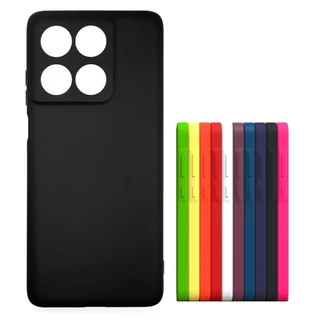 Para Moto Edge 60 Pro - Capa Capinha Case Aveludada Emborrachada Premium