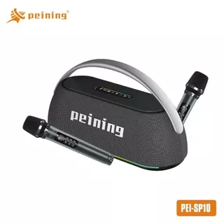 Caixa De Som Boombox Peining 300w 2-mic-bt 5.3 em Oferta na Shopee