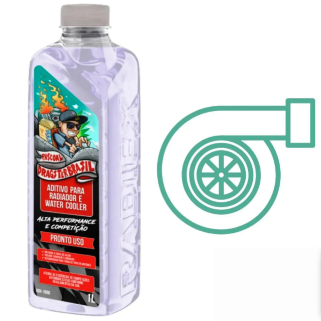 Aditivo Radiador Water Cooler Pascoal Dragster Radiex R-1890 Alta Performance