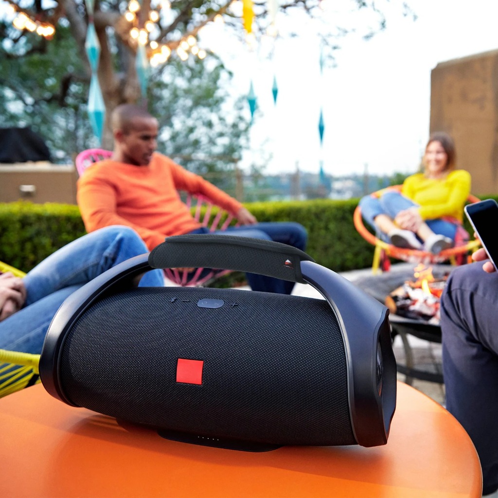 Caixa de Som Boombox Bluetooth Sem fio Portátil Prova d'água 10000mAh USB/TF/P2