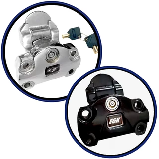 Trava Antifurto roubo Guidão Ignição CG Titan Fan 150/160 2014 motos motociclista proteção em Oferta na Shopee