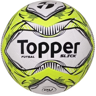 Bola Futsal Topper Amarela + Bomba De Ar