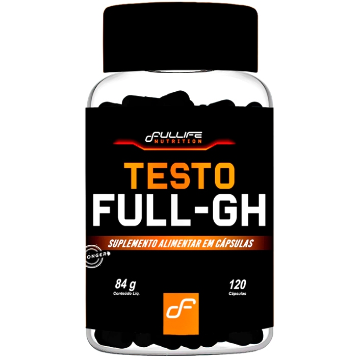 Testo Full GH - 120 Cápsulas - Fullife Nutrition | Shopee Brasil