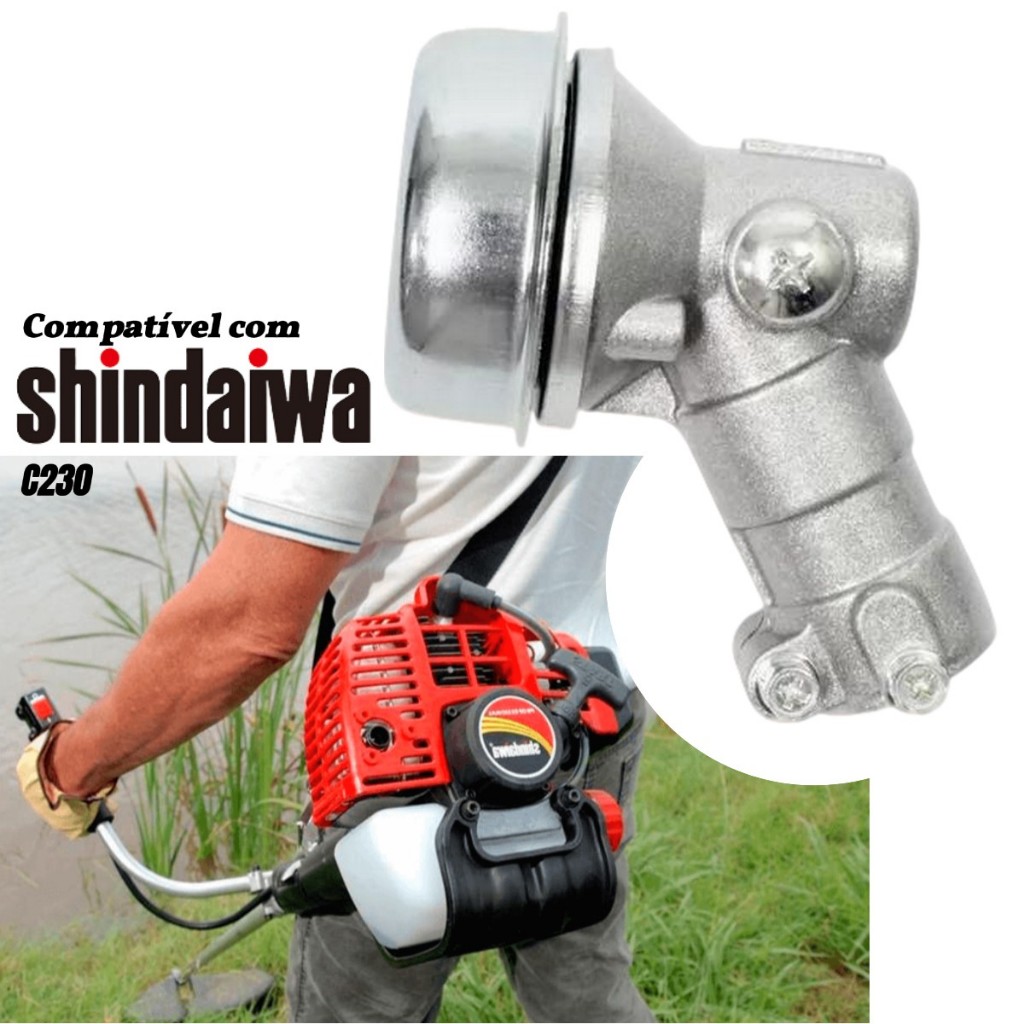 Ponteira Transmissão Compatível Roçadeira Shindaiwa C230 | Shopee Brasil