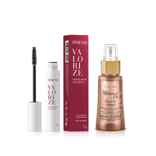 Amend Kit Finalizadores Modelador Antifrizz 15g + Óleos de Monoi 60ml em Oferta na Shopee