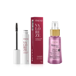 Amend Kit Finalizadores Modelador Antifrizz 15g + Óleos de Moringa 60ml em Oferta na Shopee