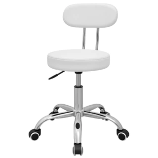 Cadeira Pop Mocho Giratoria Massagista Manicure Esteticista Plus Evolux