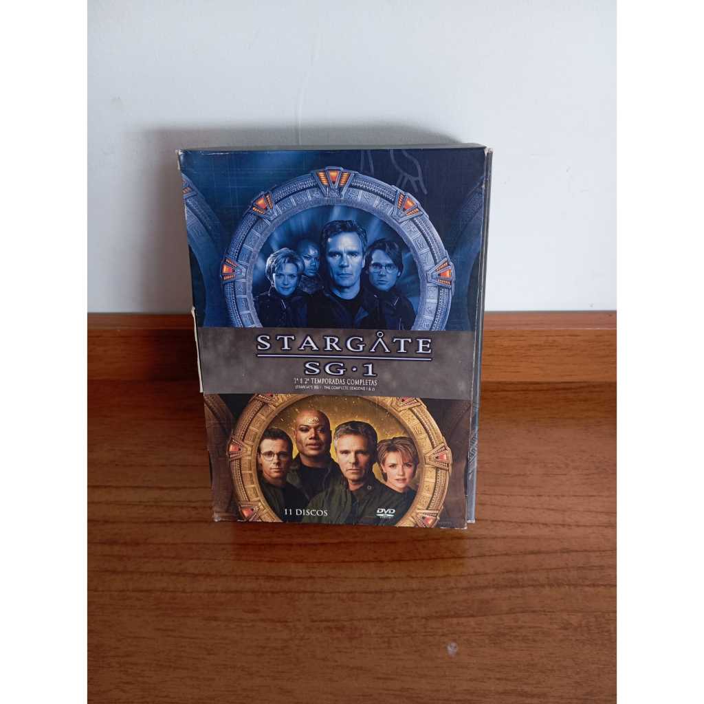 Box DVDs Série Stargate SG - 1ª e 2ª temporadas completas | Shopee Brasil