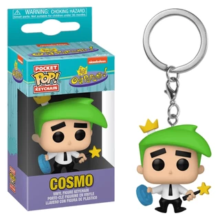 CHAVEIRO FUNKO POP KEYCHAIN THE FAIRLY ODDPARENTS - COSMO (83522) NOVO ORIGINAL