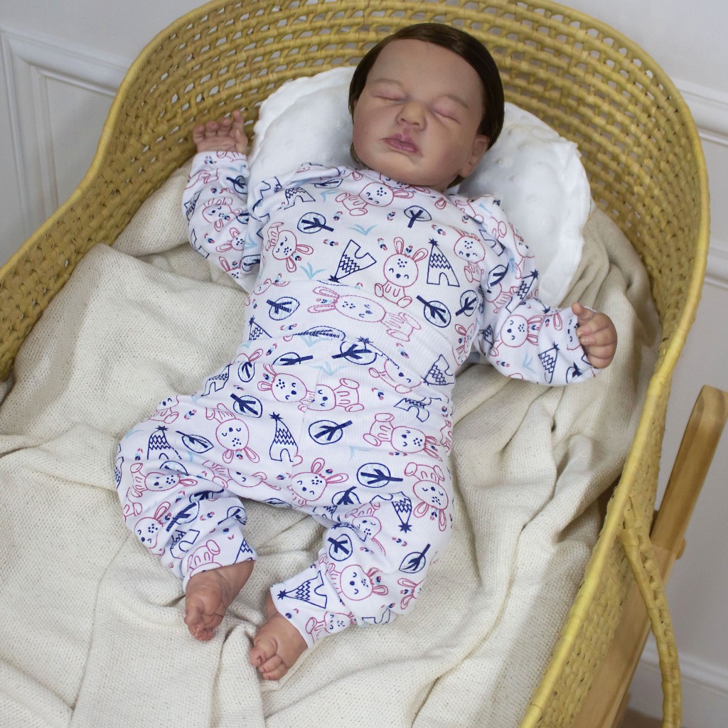 Boneca Realista Bebe Reborn 100% Silicone Realista Itens Inclusos Promoção