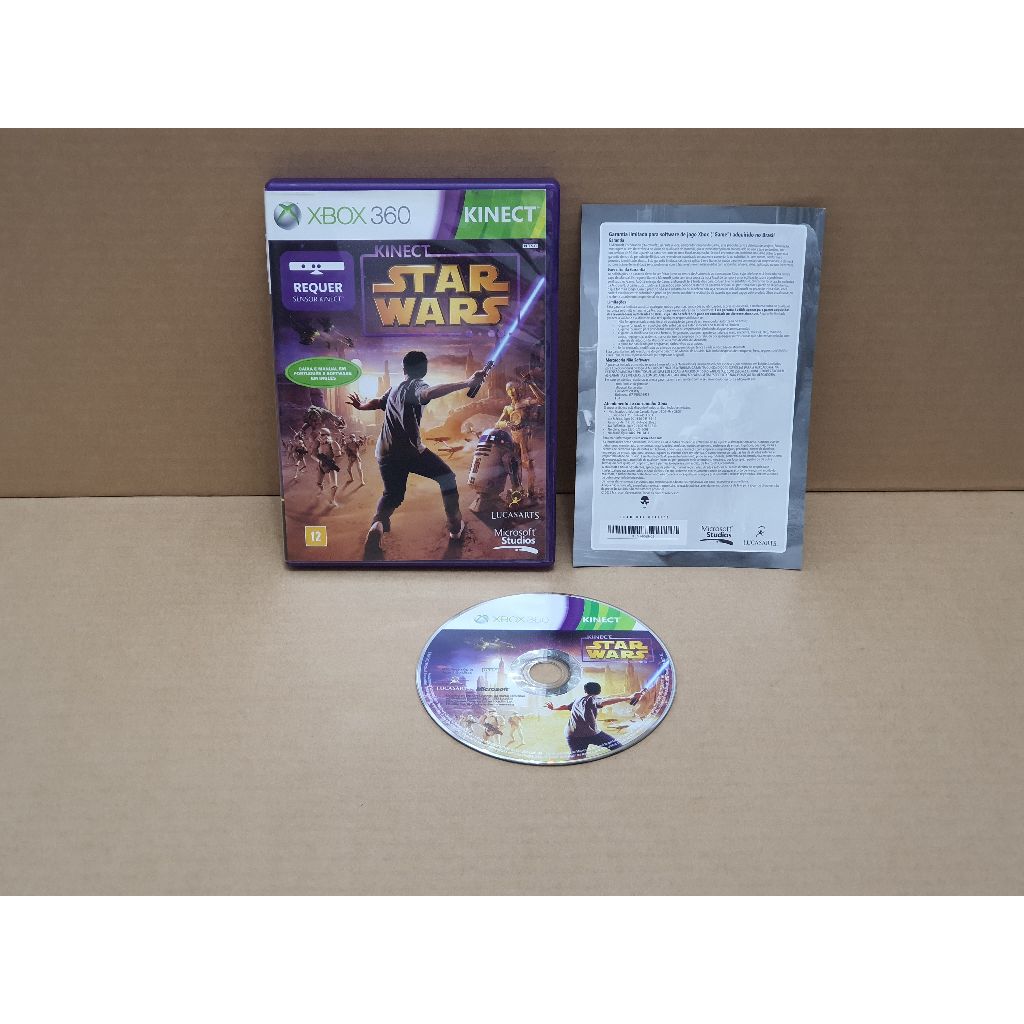 Kinect Star Wars - Xbox 360 Original | Shopee Brasil