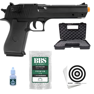 PISTOLA DE AIRSOFT VG DESERT EAGLE V30 MOLA 6MM ROSSI