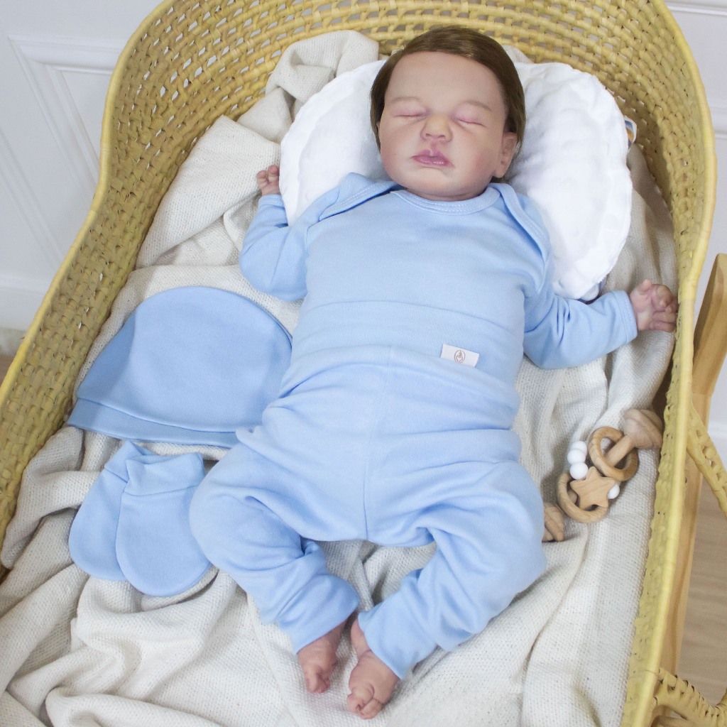 Bebê Reborn Boneca Realista Menina Mayze Com Bolsa Maternidade 100% Silicone Pode Dar Banho