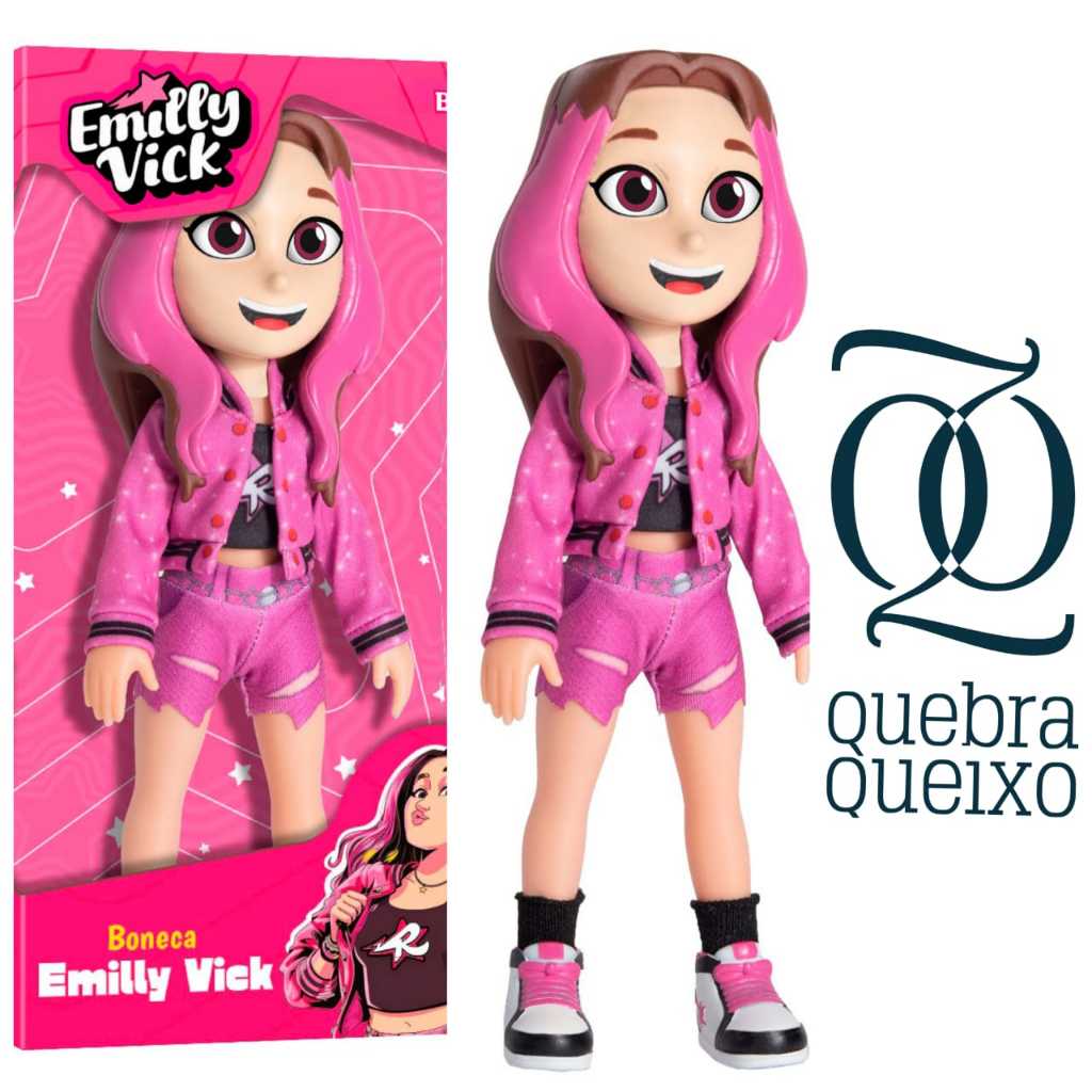 Boneca Emilly Vick dos Rosas Original Babybrink | Shopee Brasil