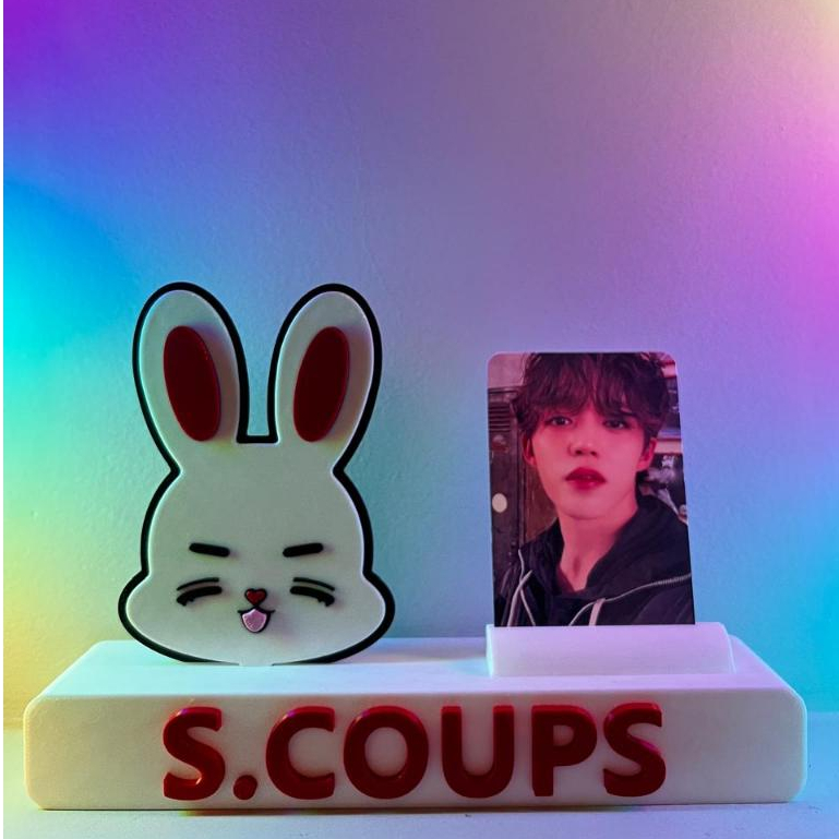 Base photocard SCoups versão mascote CHOITCHERRY-Seventeen