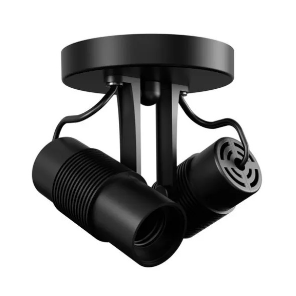 Spot Luminária Sobrepor Direcionavel p/ Teto ou Parede - Escolha o Modelo 1 ou 2 Lâmpadas