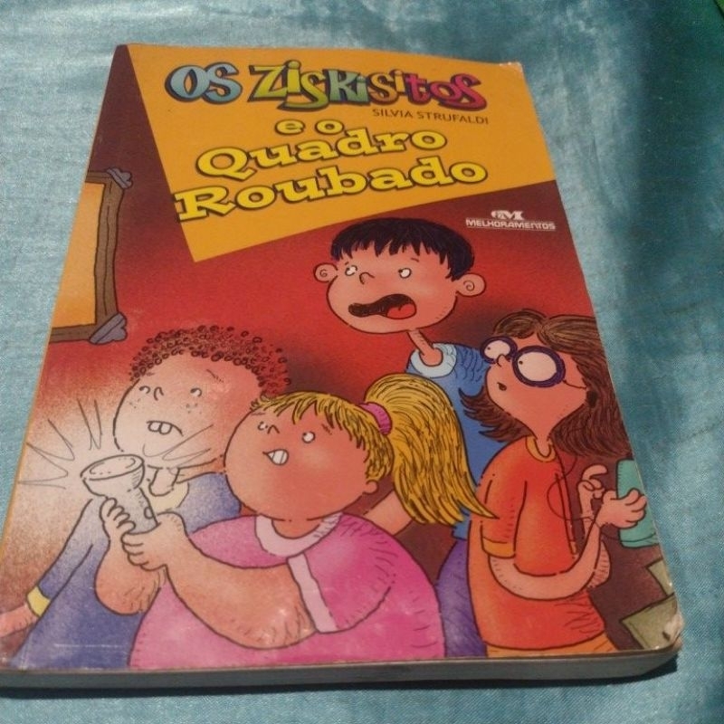 Os Ziskisitos e o Quadro Roubado - Silvia Strufaldi | Shopee Brasil