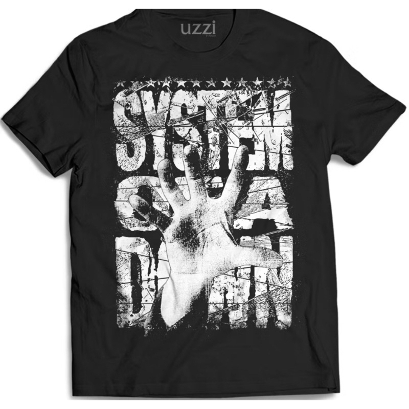 Camiseta System Of A Down Camisa de Banda de Rock PB | Shopee Brasil