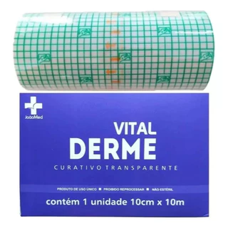 Curativo Transparente Vital Derme ( Na medida 15 CM X 1M Original )