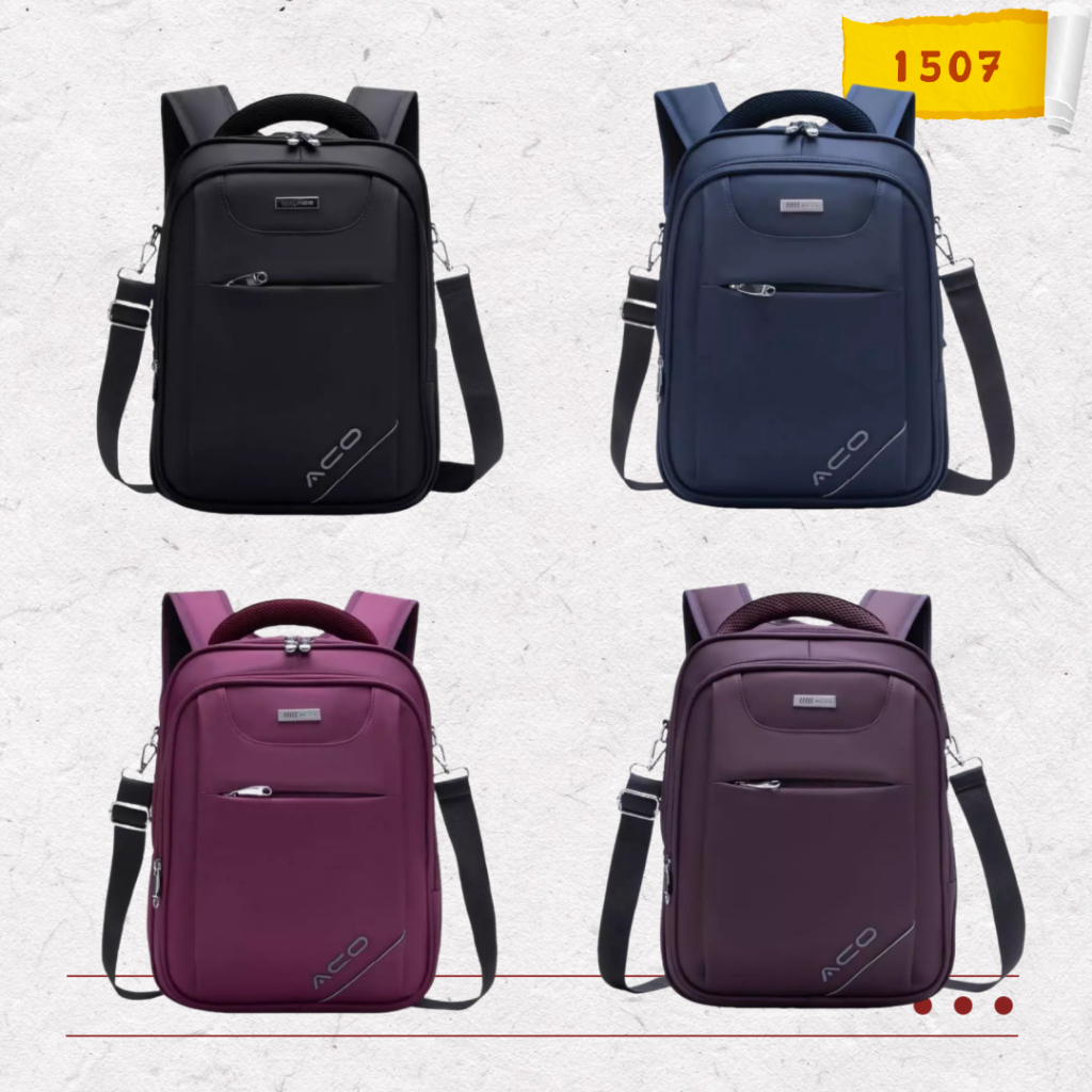 2025 Nova Mochila Notebook Unissex com Alça Resistente Reforçada - ACO 1507