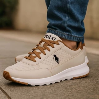 Tenis Masculino Adulto Da Polo Original Macio Confortavel Casual Barato Na Promoção