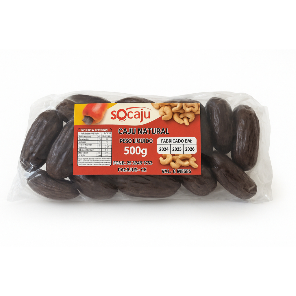 Caju Natural 500g - Caju Passa In Natura | Shopee Brasil