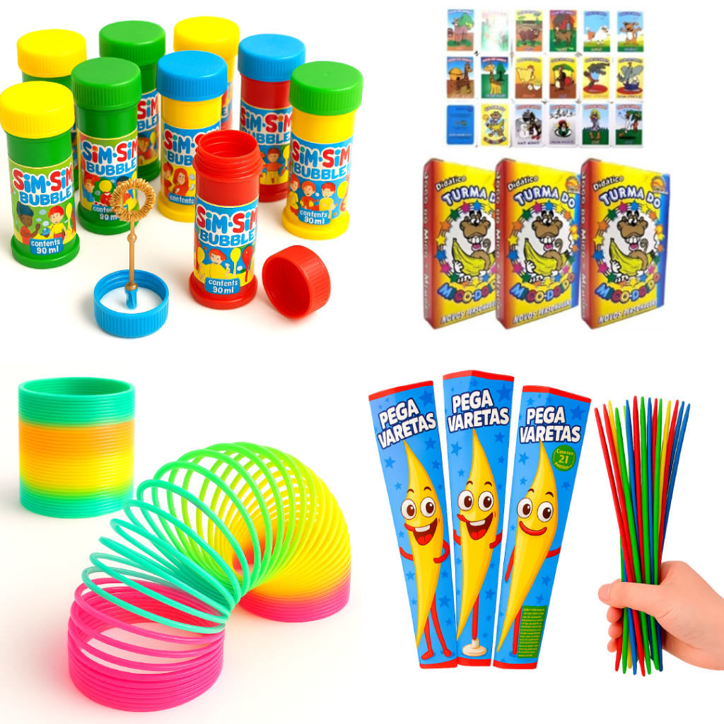 Kit 200 Brinquedos Infantil Atacado Prenda Festa Junina Lembrancinha ...