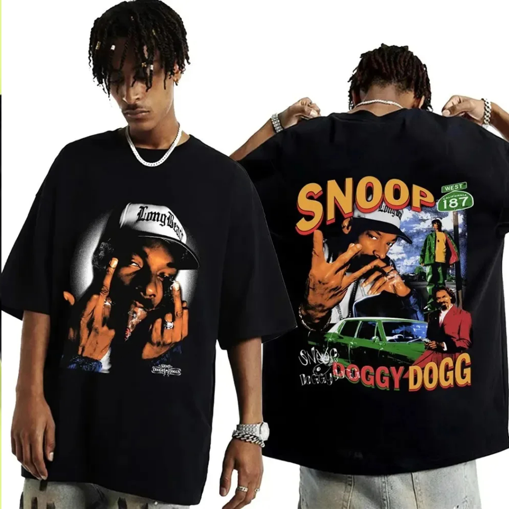Camiseta T-shirt Unissex Snoop Dog Doggy Dogg | Shopee Brasil