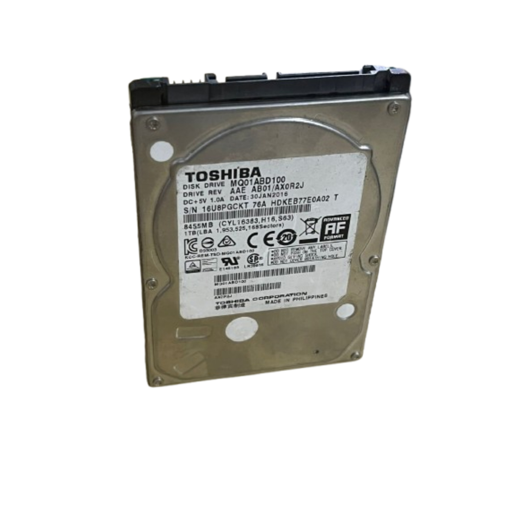 HD Interno Toshiba 1TB MQ01ABD100 2.5'' SATA III 5400RPM | Shopee
