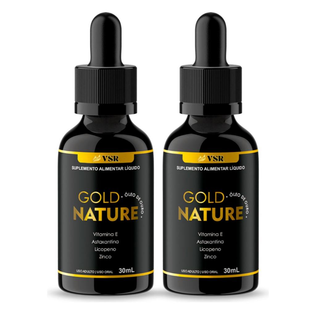 GOLD NATURE ORIGINAL 100% NATURAL ( 02 UNIDADES) | Shopee Brasil