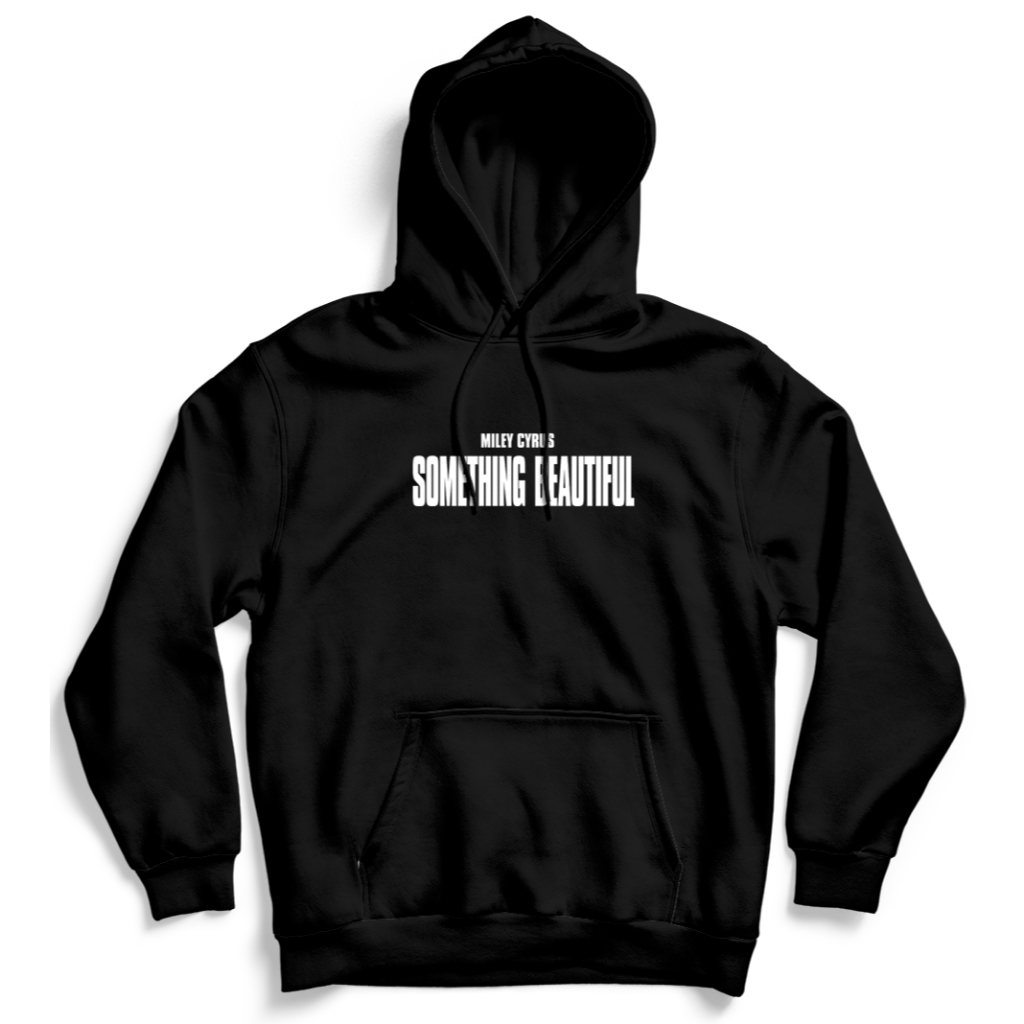 Moletom Canguru Miley Cyrus Something Beautiful [ALMERCH]