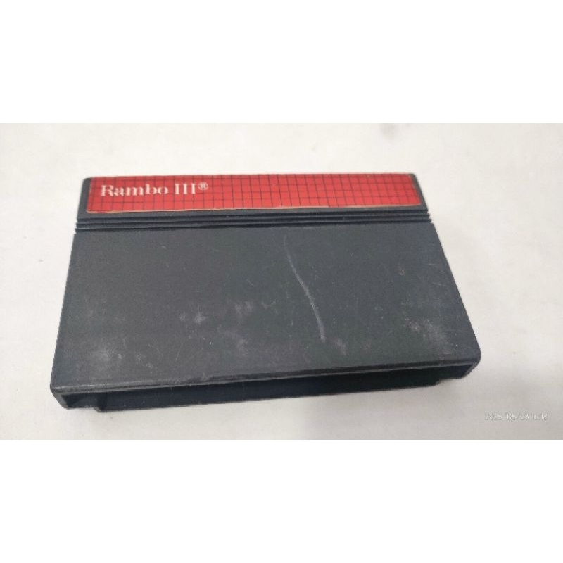 rambo 3 rambo III cartucho original sega master system game | Shopee Brasil