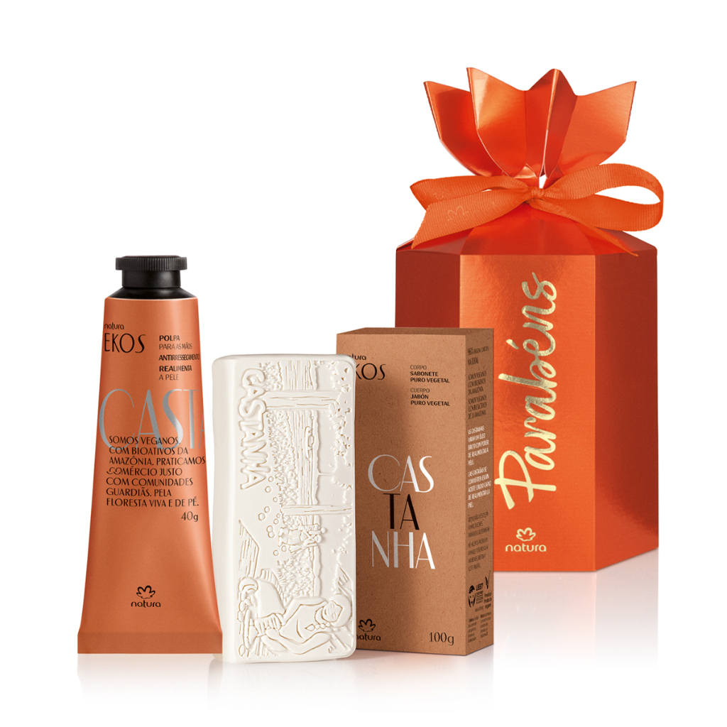 Presente Natura Ekos Castanha | Shopee Brasil