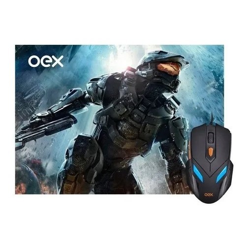 MOUSE E MOUSEPAD COMBO WAR - MC.100 OEX