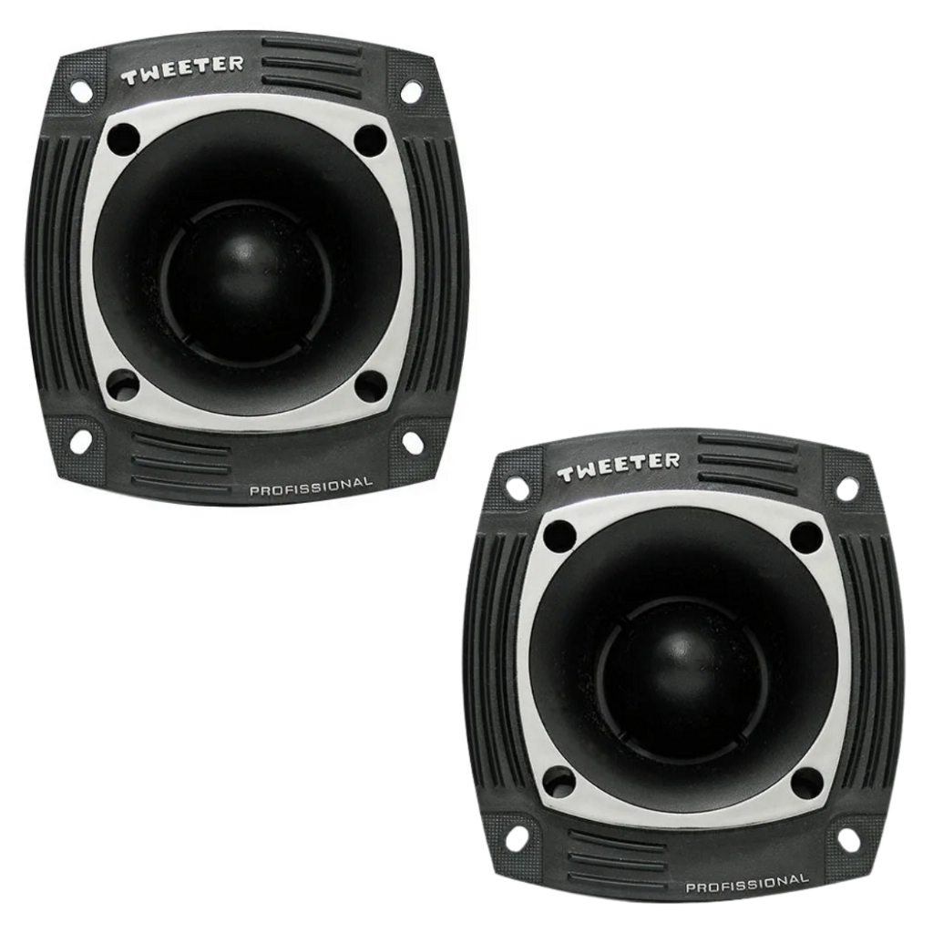 Kit 4 Carcaça De Reposição Frente Super Tweeter St304 St 304 Com