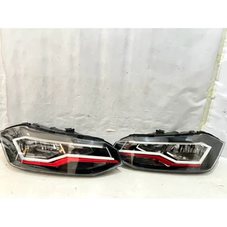 Par Farol Polo Virtus com LED DRL 2016 a 2022 Novo Importado