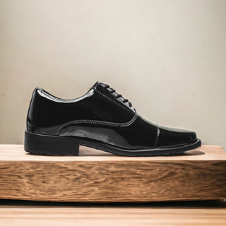 Sapato Social Militar  de Couro Masculino Esporte Fino Macio Pronta Entrega Envio Imediato