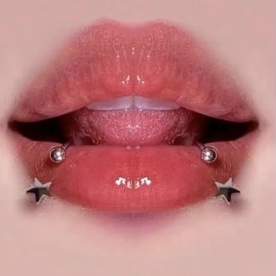 Piercings de boca Snake bites - Aço Inoxidável