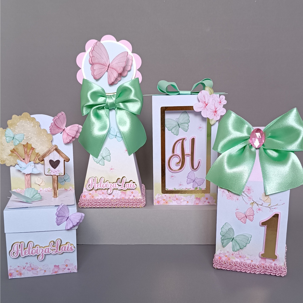 Kit Personalizado Jardim Encantado luxo | Personalizados de luxo Jardim ...