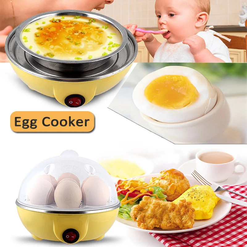 Maquina Eletrica Cozedor De Ovos No Vapor Egg Cooker 110v e 220v Ovo ...