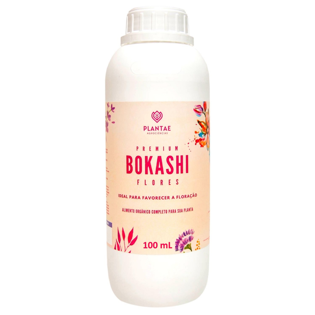 Bokashi Flores100 mL Concentrado Rende 20 Litros