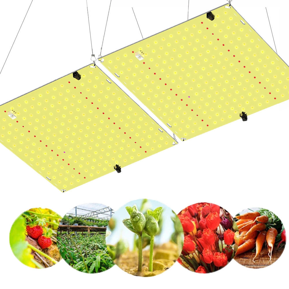 600W SamsungLM281B+ LED Grow Light Full Spectrum Quantum board UV + IR ...