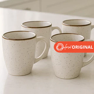 Cj 4 Canecas 380ml em Porcelana Ryo Maresia - Oxford Original