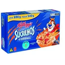 Cereal Matinal Original Kellogg's Sucrilhos Caixa 690 GRAMAS