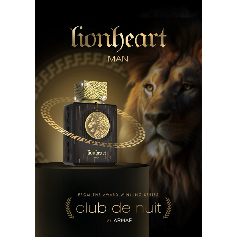 Perfume Club De Nuit Lionheart Man by Armaf EDP 100ml | Shopee Brasil