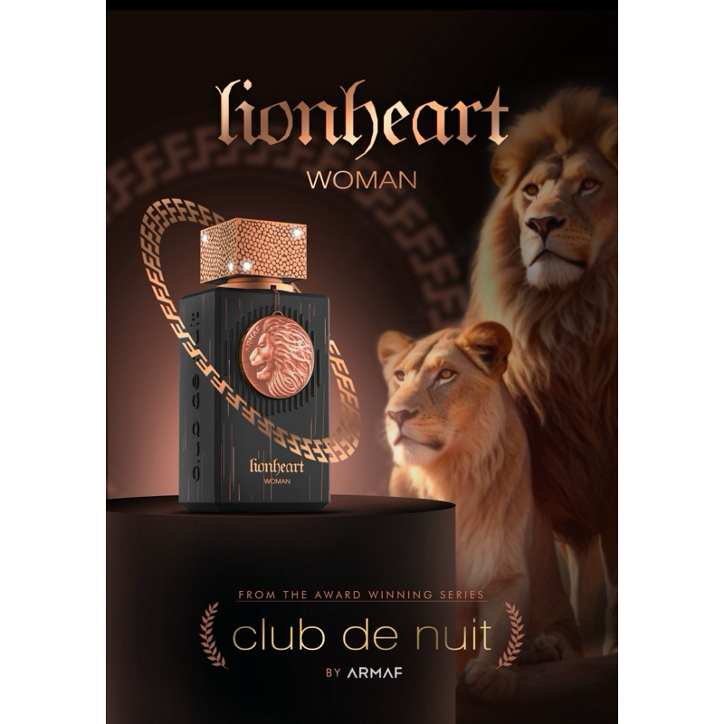 Perfume Club De Nuit Lionheart Woman by Armaf EDP 100ml | Shopee